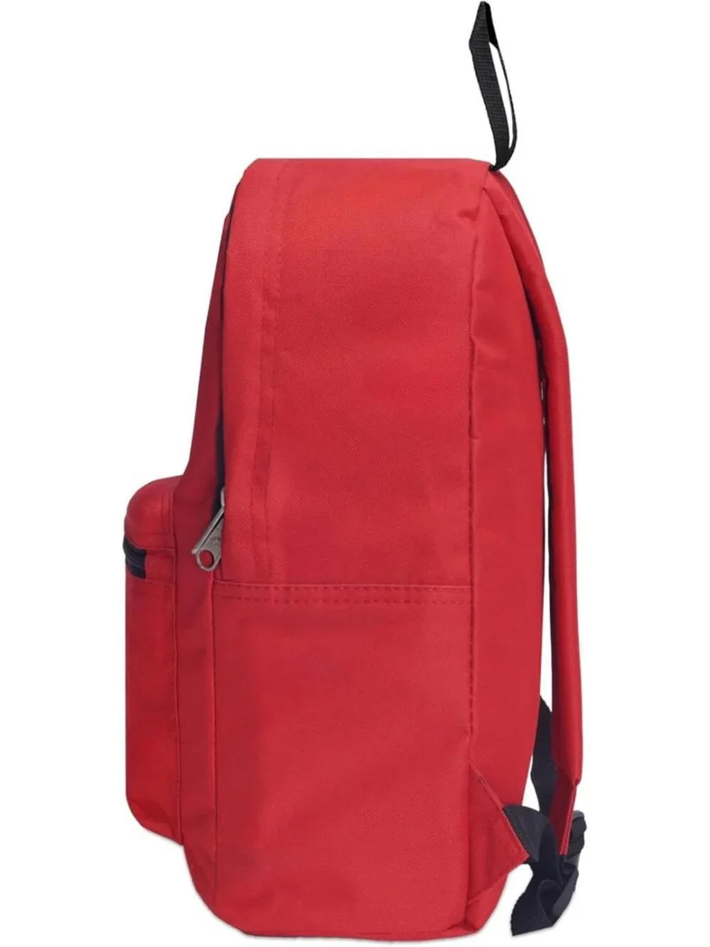 Stylish Medium Red Basic Backpack for Travel, School, or Daily Use